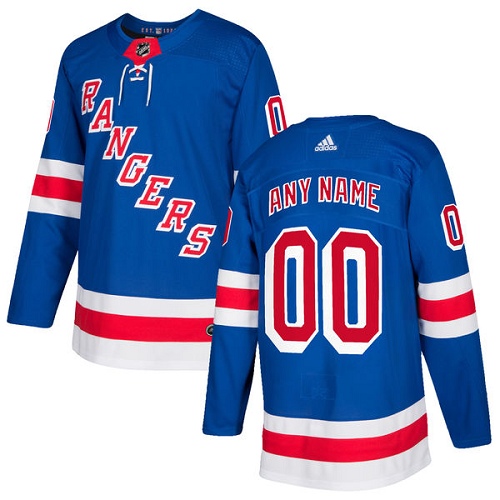 NHL New York Rangers Trikot Benutzerdefinierte Heim Königsblau Authentic